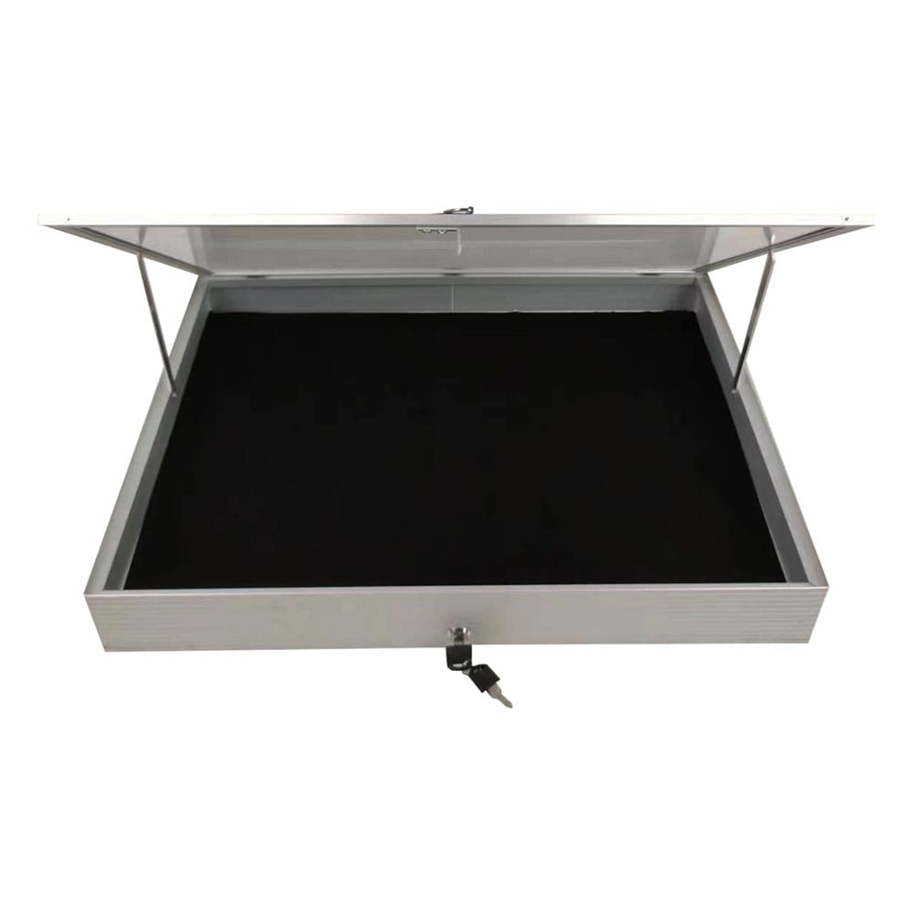 Evoretro coffret d'exposition aluminium Silver