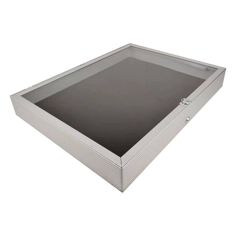 Evoretro coffret d'exposition aluminium Silver