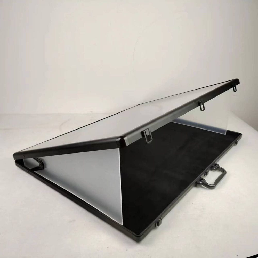 Evoretro coffret d'exposition aluminium Black