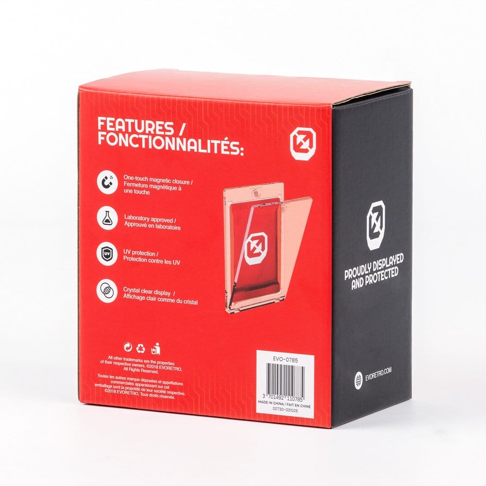 Pack 10 Magnetic One Touch boîtes de protection en acrylique pour Booster Packs