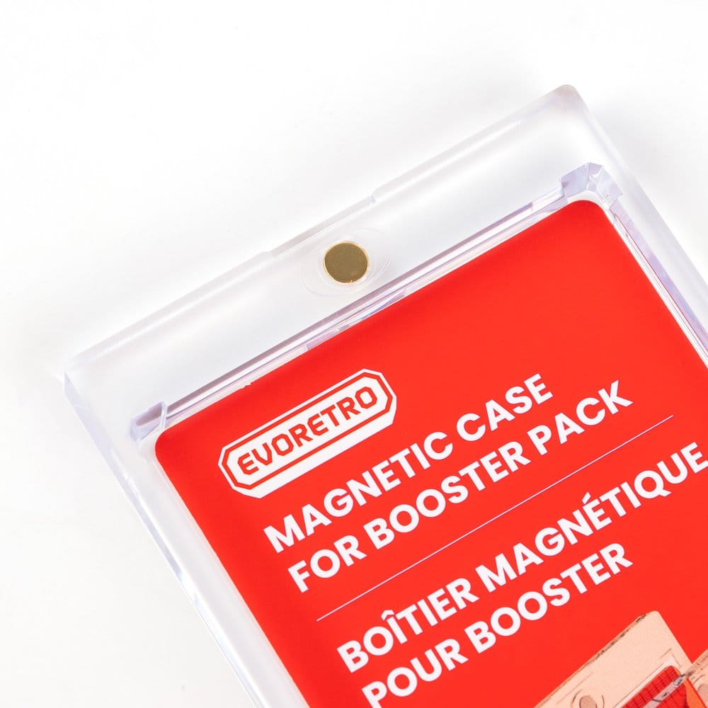 Pack 10 Magnetic One Touch boîtes de protection en acrylique pour Booster Packs
