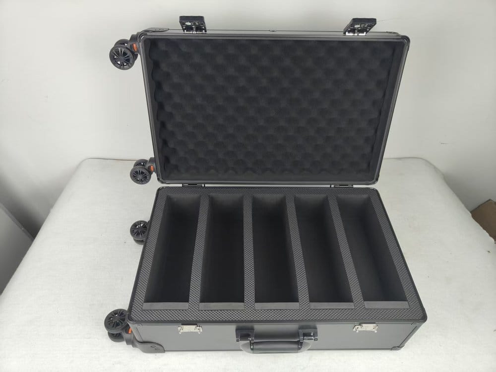 Evoretro valise à roulettes TCG 5-Rows Round Aluminum 56,0 x 35,4 cm