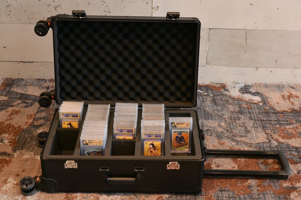 Evoretro valise à roulettes TCG 5-Rows Round Aluminum 56,0 x 35,4 cm