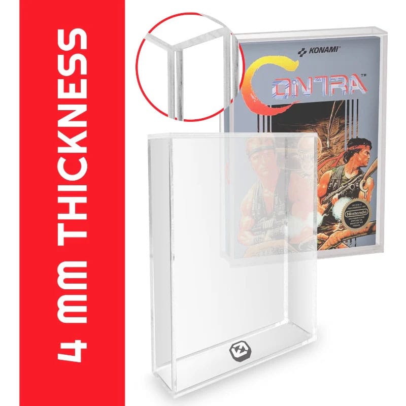 Pack 2 boîtes de protection en acrylique pour jeux NES Games