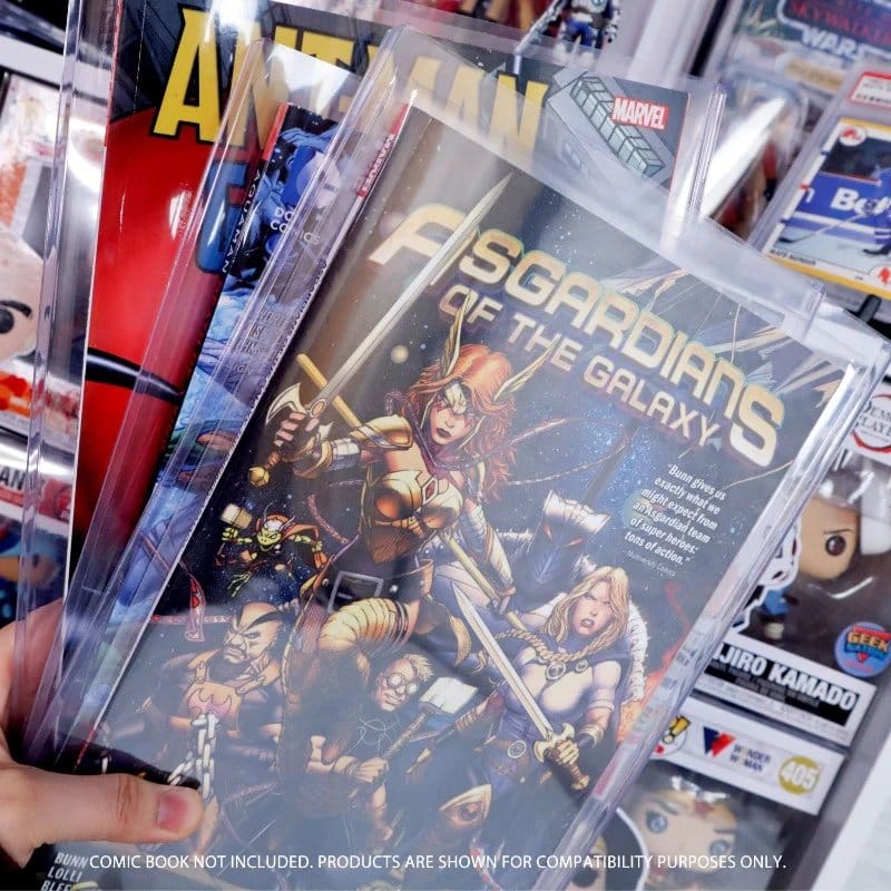 Evoretro Toploader pour Comics pack de 10 Silver