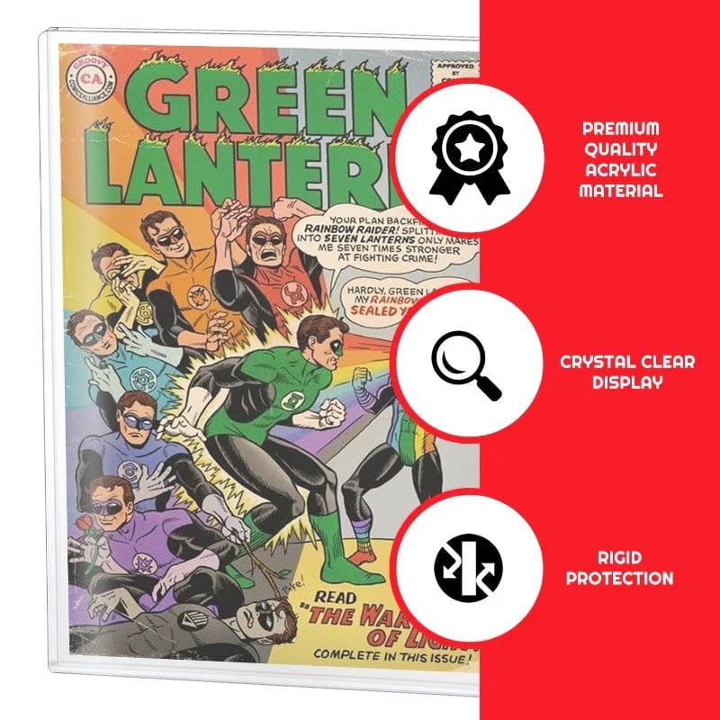 Evoretro Toploader pour Comics pack de 10 Current