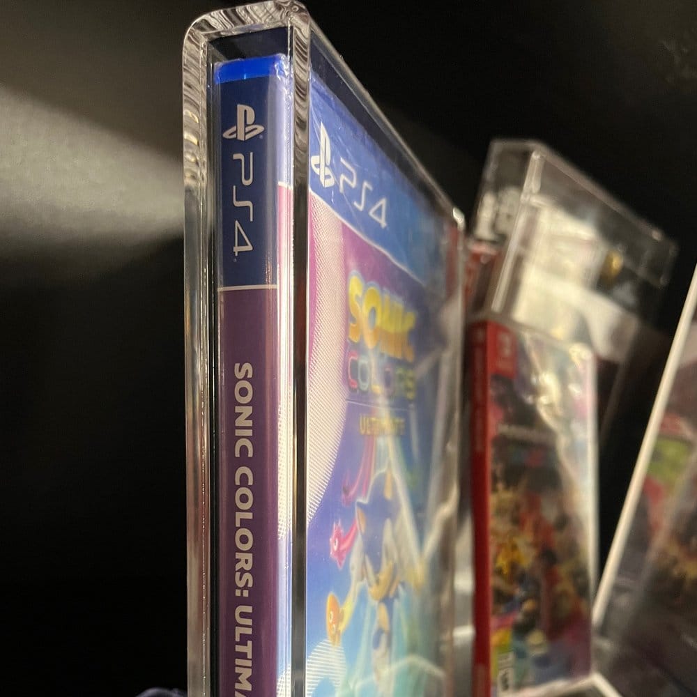 Pack 2 boîtes de protection en acrylique pour PS3/PS4/Blu-Ray/XBOX One