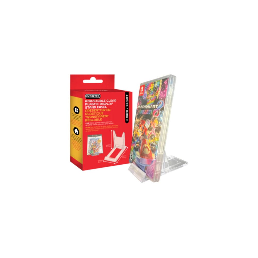 Pack 6 supports de chevalets réglables en acrylique