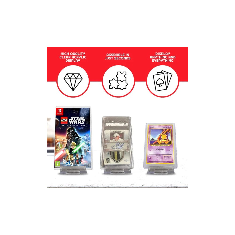 Pack 6 supports de chevalets réglables en acrylique