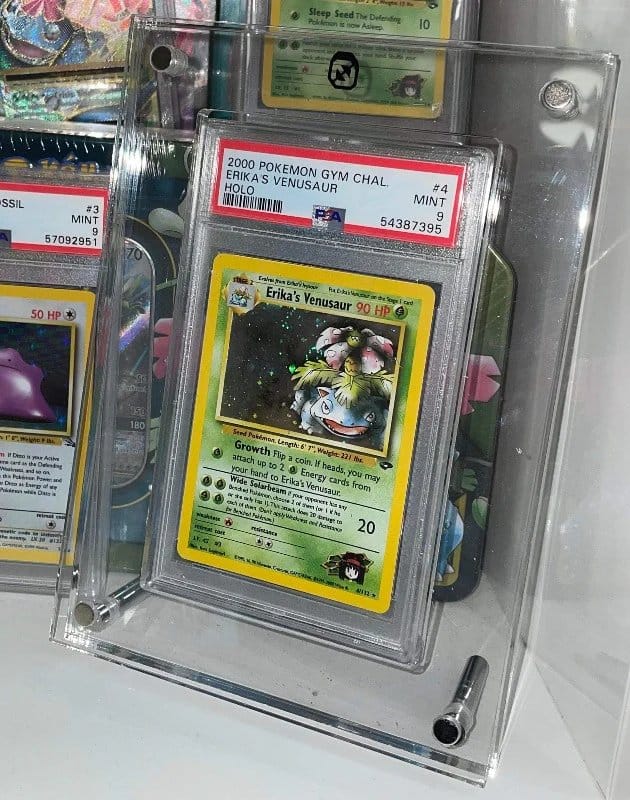 Evoretro Display en acrylique pour PSA Graded Cards 3mm