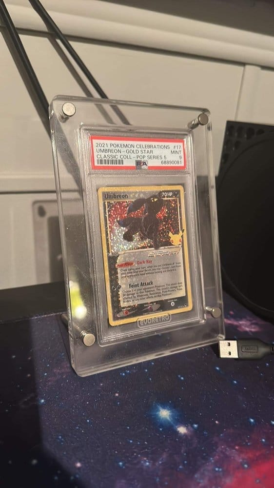 Evoretro Display en acrylique pour PSA Graded Cards 3mm