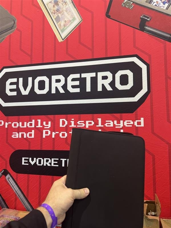 Evoretro Topload 2x2 160 Cartes Black 24,4 x 19,1 cm