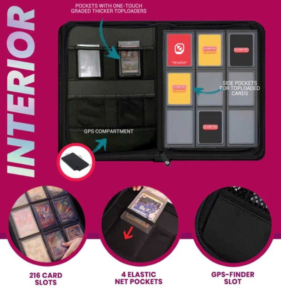 Evoretro classeur Shield+ Topload 216 Cards Purple