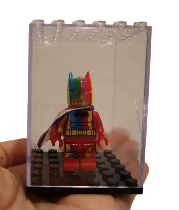 Evoretro présentoir vitrine acrylique pour figurines mini Single Stackable