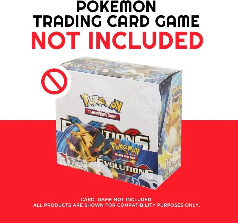 Evoretro présentoir vitrine acrylique pour Booster Boxes / Elite Trainer Boxes Ver. 1 with Sliding Lid