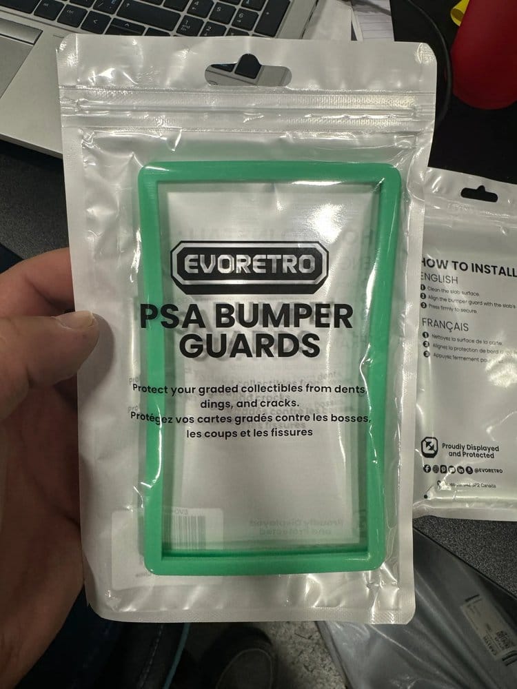 Evoretro Bumper de Protection pour Slabs PSA Mint Green