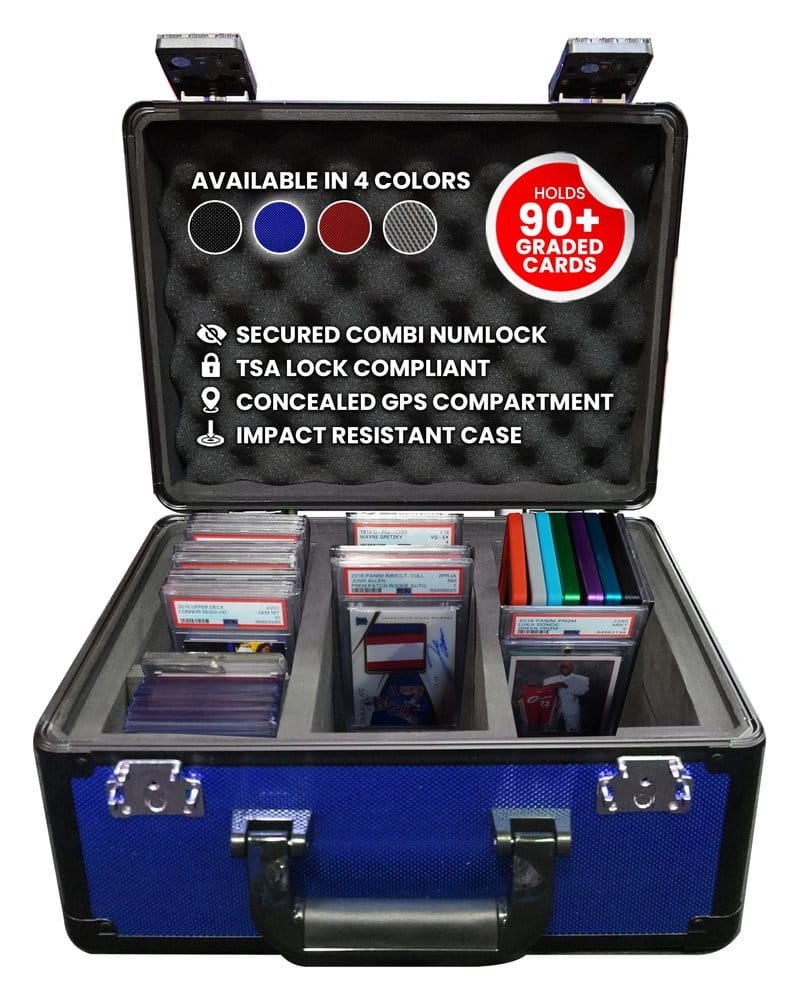 Evoretro valise TCG pour 90 Cartes X Bleu