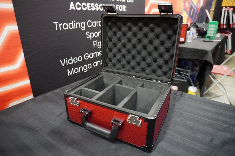 Evoretro valise TCG pour 90 Cartes X Rouge