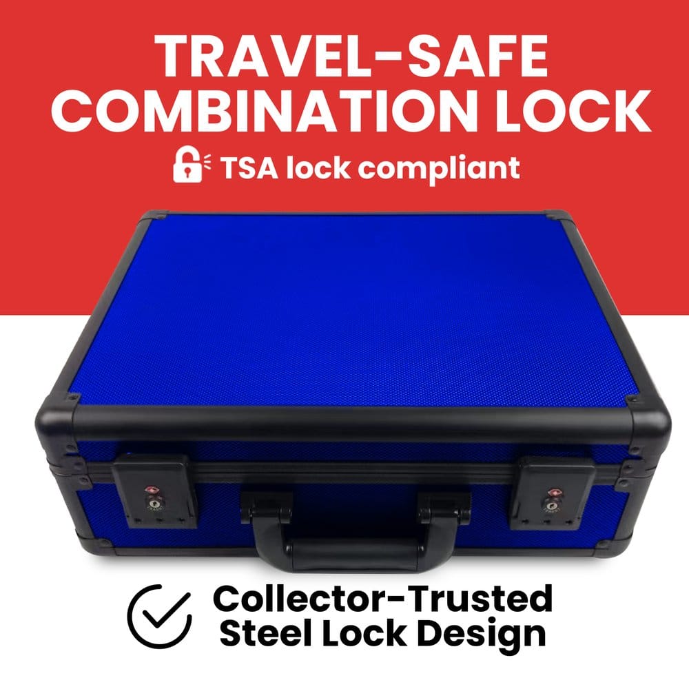 Evoretro valise TCG pour 120 Cartes XL Bleu
