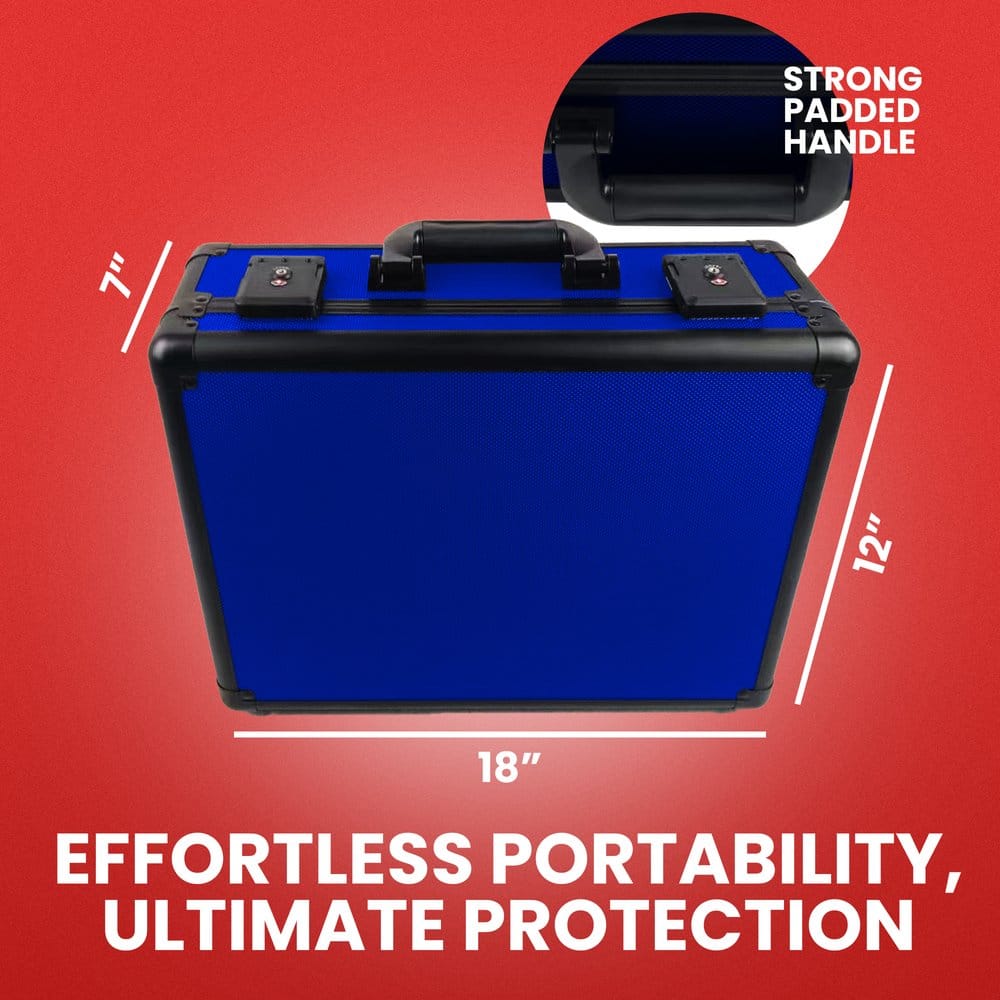 Evoretro valise TCG pour 120 Cartes XL Bleu