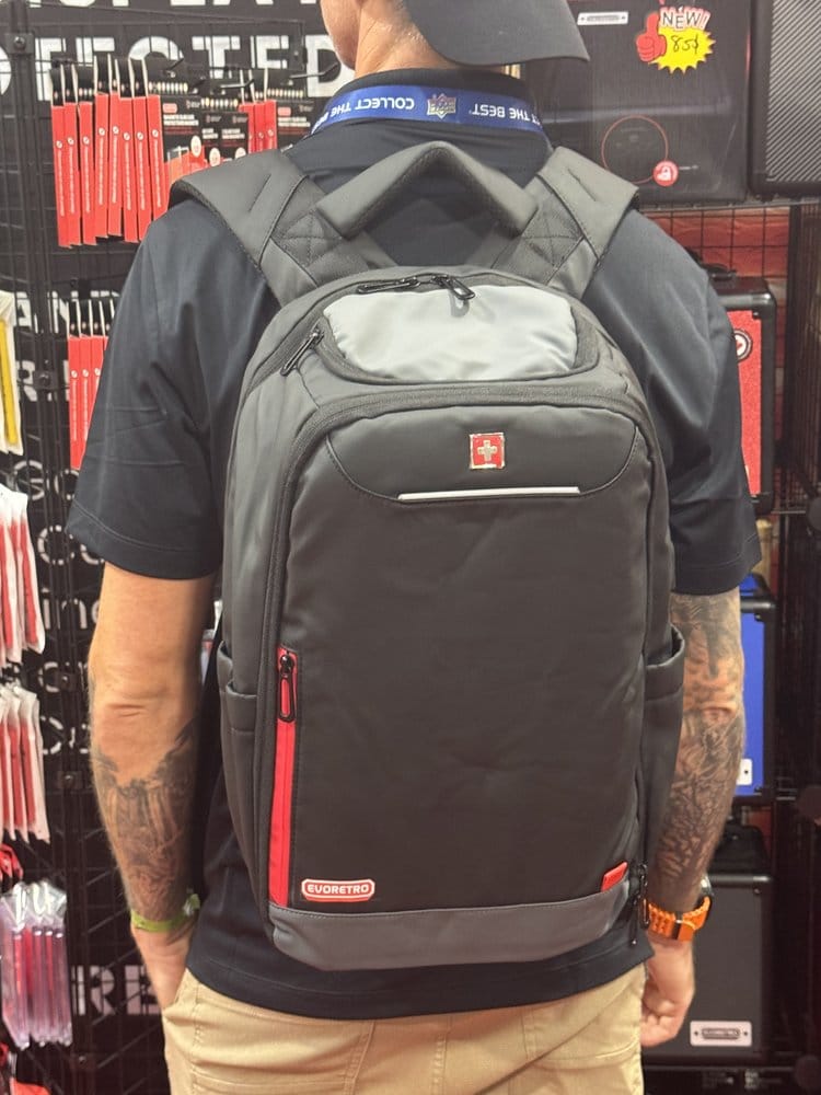 Evoretro Sac à Dos de Voyage et Mini-Étui de Transport Bundle Kit Noir
