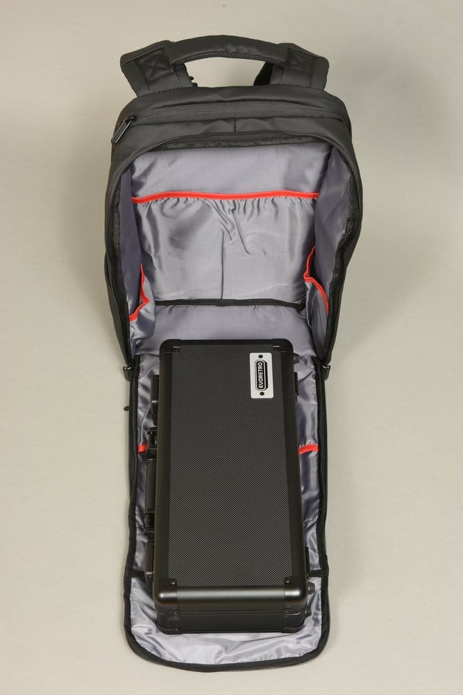 Evoretro Sac à Dos de Voyage et Mini-Étui de Transport Bundle Kit Noir