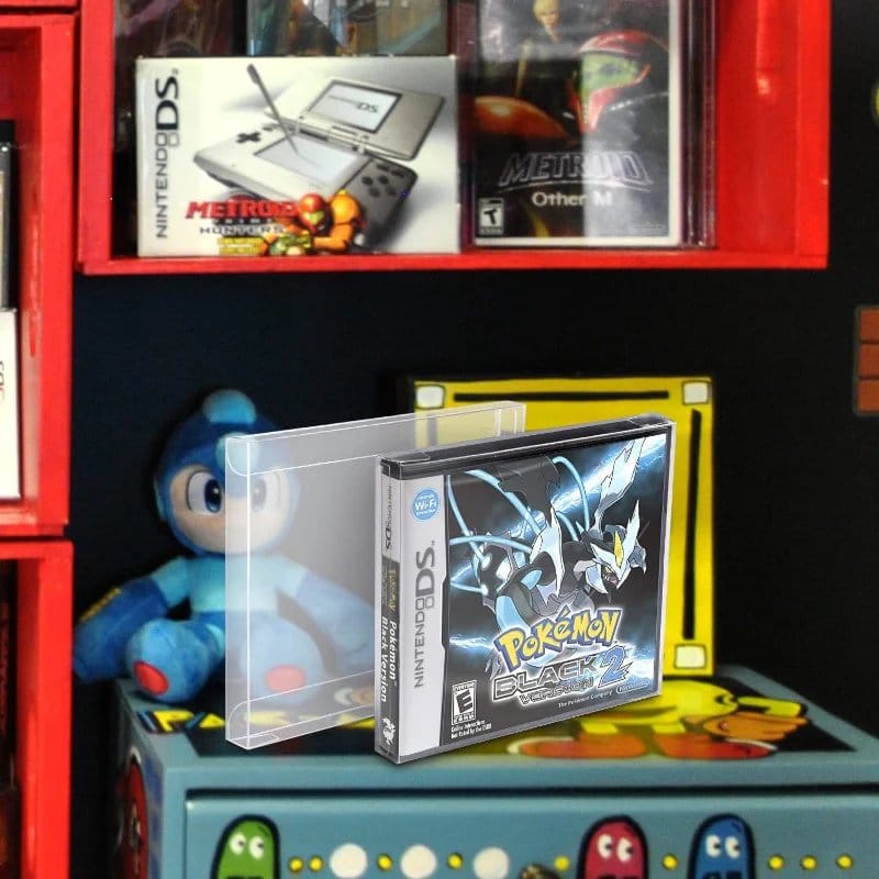Pack 25 boîtes de protection en PET pour jeux Nintendo DS Games