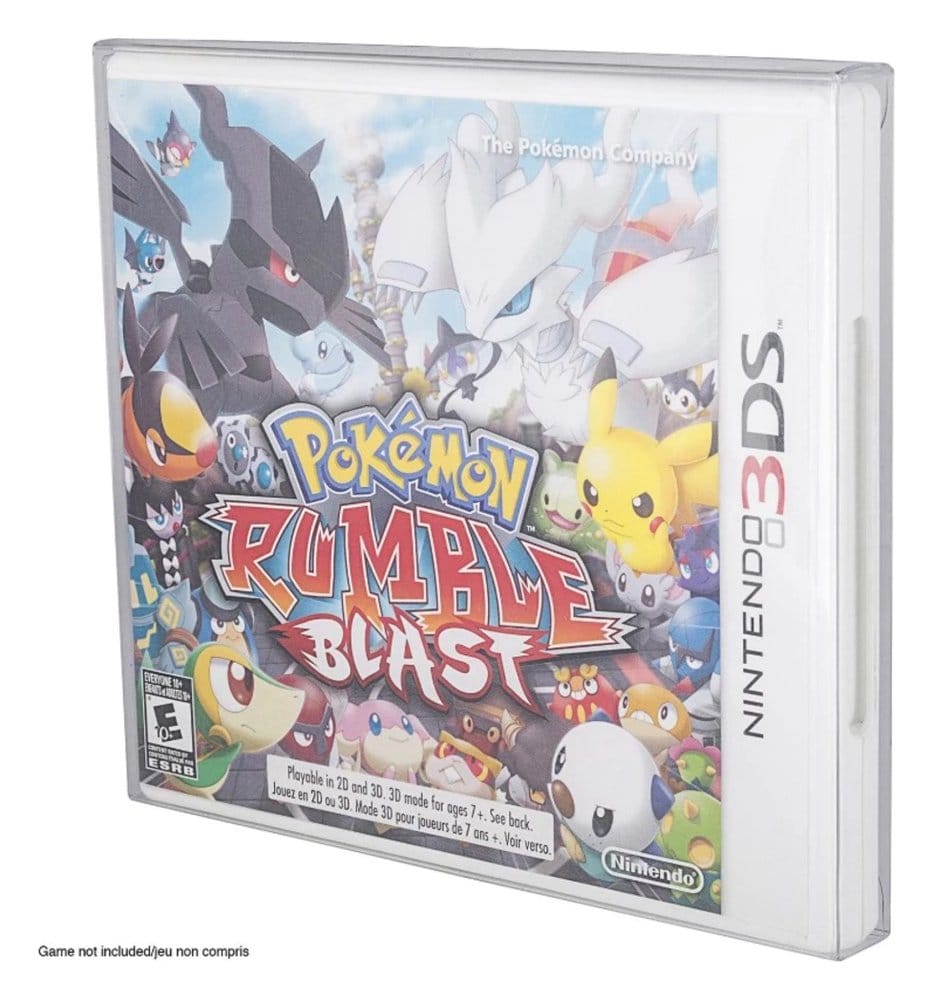 Pack 25 boîtes de protection en PET pour jeux 3DS (NTSC) Games