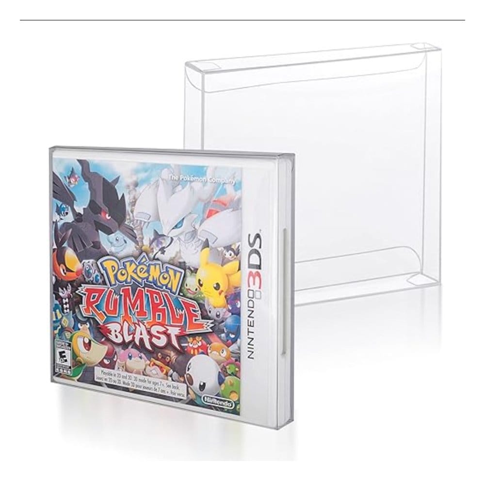 Pack 25 boîtes de protection en PET pour jeux 3DS (NTSC) Games