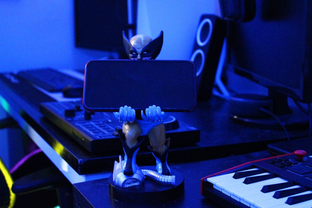 Cable Guys - Marvel - Wolverine Support Chargeur pour Téléphone et Manette