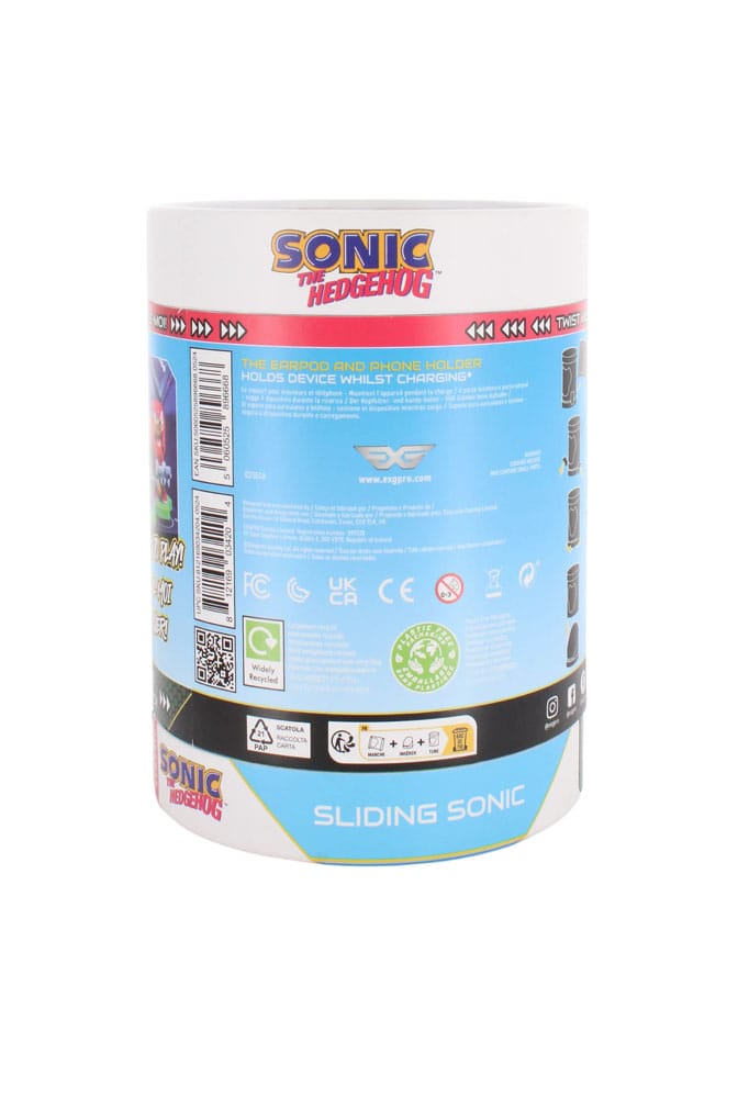 Cable Guys Holdems - SEGA - Sonic the Hedgehog - Support pour écouteurs et téléphone Sonic glissant