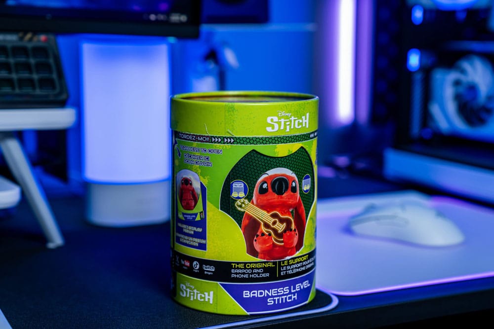 Cable Guys Holdems - Disney - Lilo et Stitch - Support pour écouteurs et téléphone Badness Level Stitch