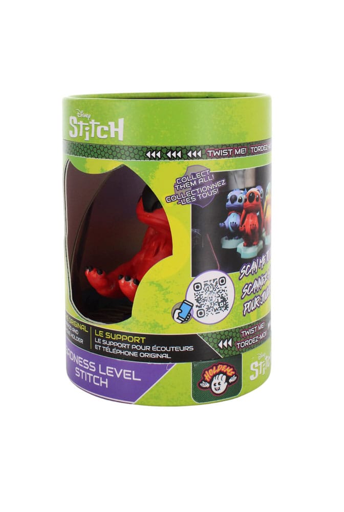Cable Guys Holdems - Disney - Lilo et Stitch - Support pour écouteurs et téléphone Badness Level Stitch