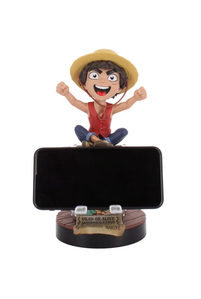 Cable Guys R.E.S.T - One Piece - Luffy 'Wanted Poster' Support pour Téléphone et Manette