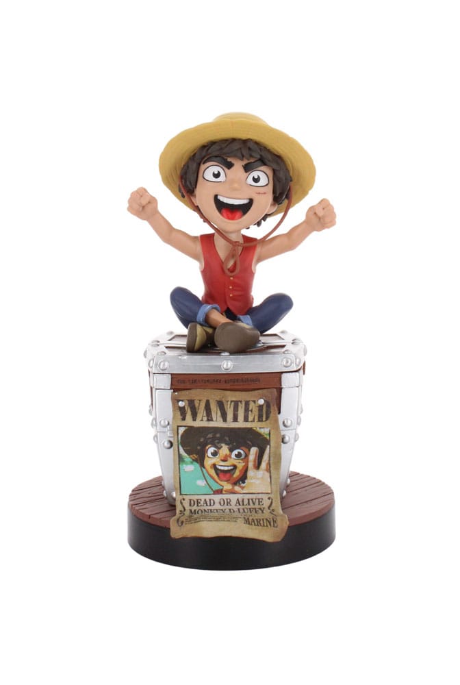 Cable Guys R.E.S.T - One Piece - Luffy 'Wanted Poster' Support pour Téléphone et Manette