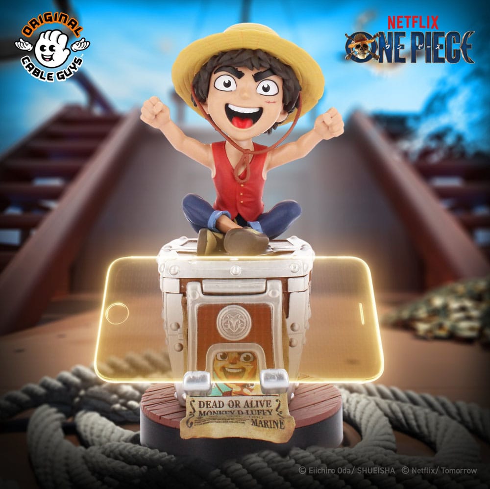 Cable Guys R.E.S.T - One Piece - Luffy 'Wanted Poster' Support pour Téléphone et Manette