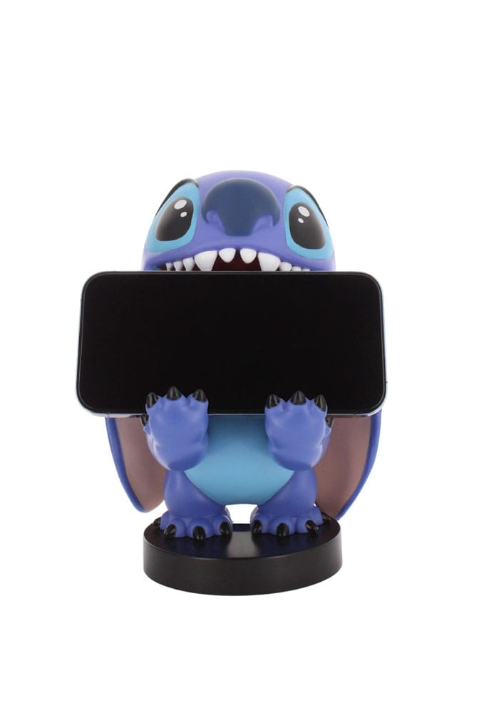 Cable Guys - Disney - Lilo et Stitch - Stitch Souriant Support Chargeur pour Téléphone et Manette