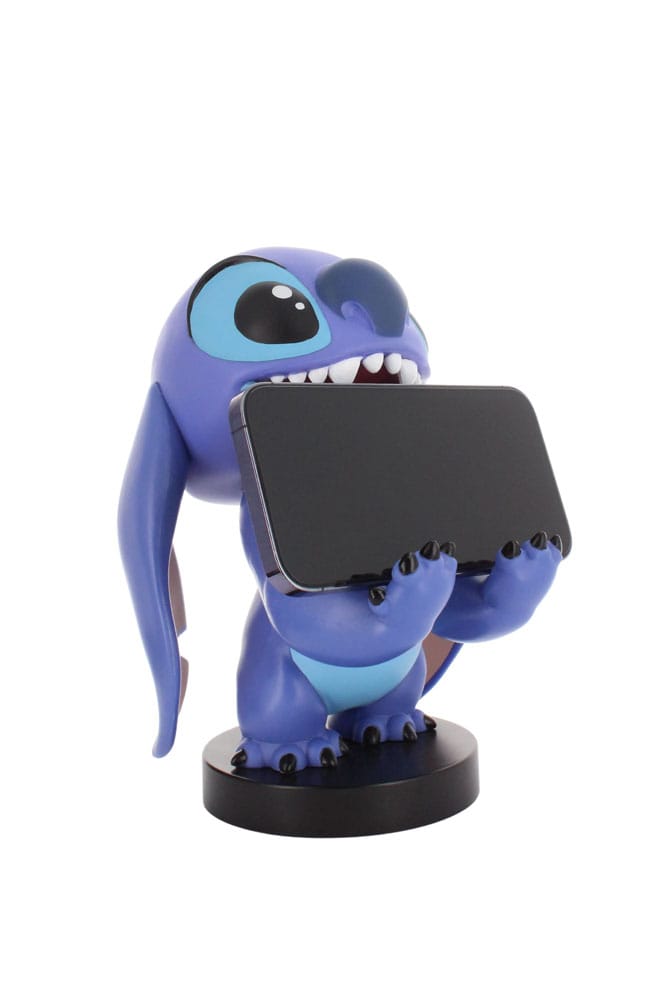 Cable Guys - Disney - Lilo et Stitch - Stitch Souriant Support Chargeur pour Téléphone et Manette