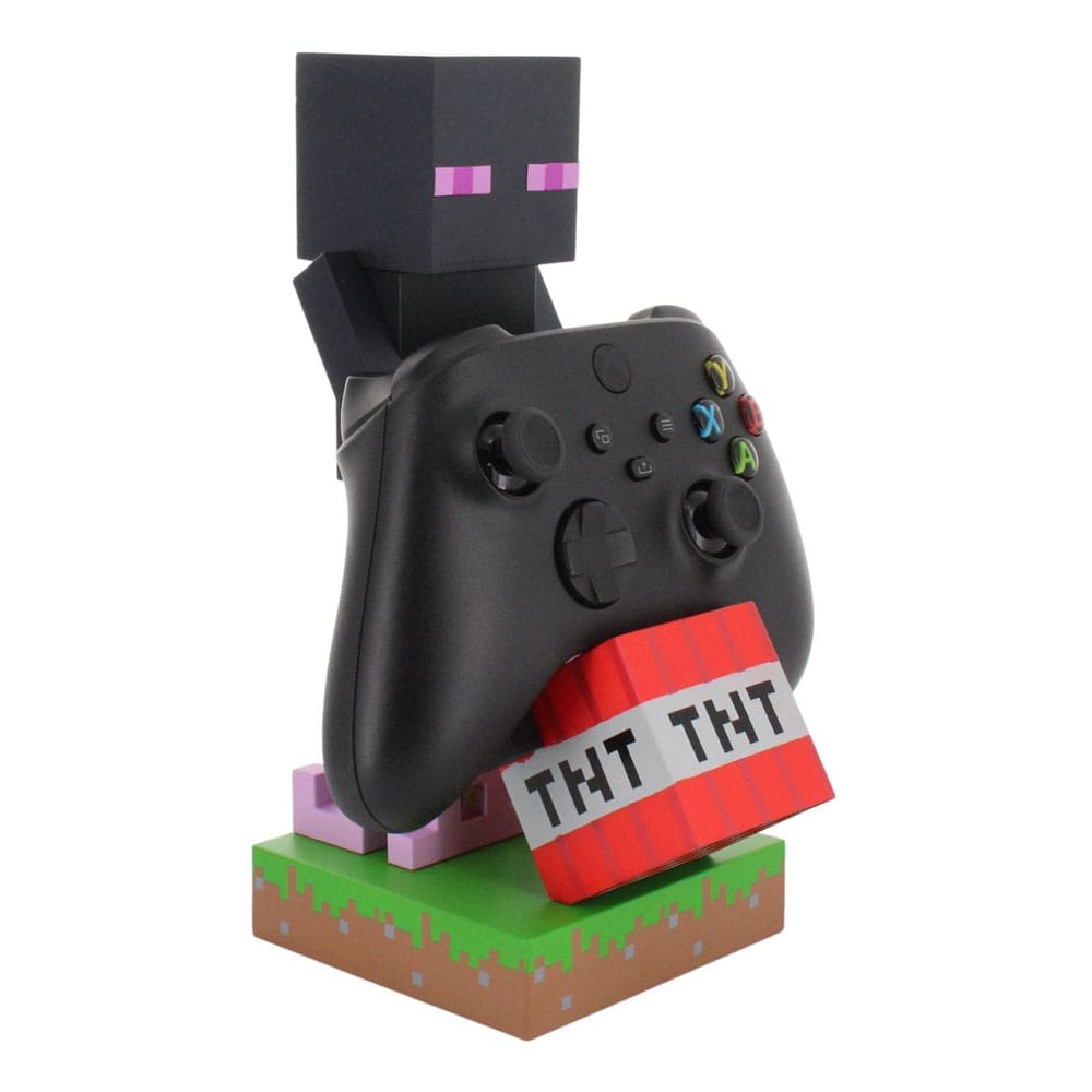 Minecraft Enderman Cable Guys support de manette et support de téléphone 22cm