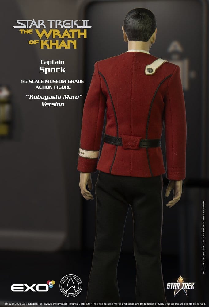 Star Trek : La Colère de Khan figurine 1/6 Captain Spock Kobayashi Maru Version 30 cm