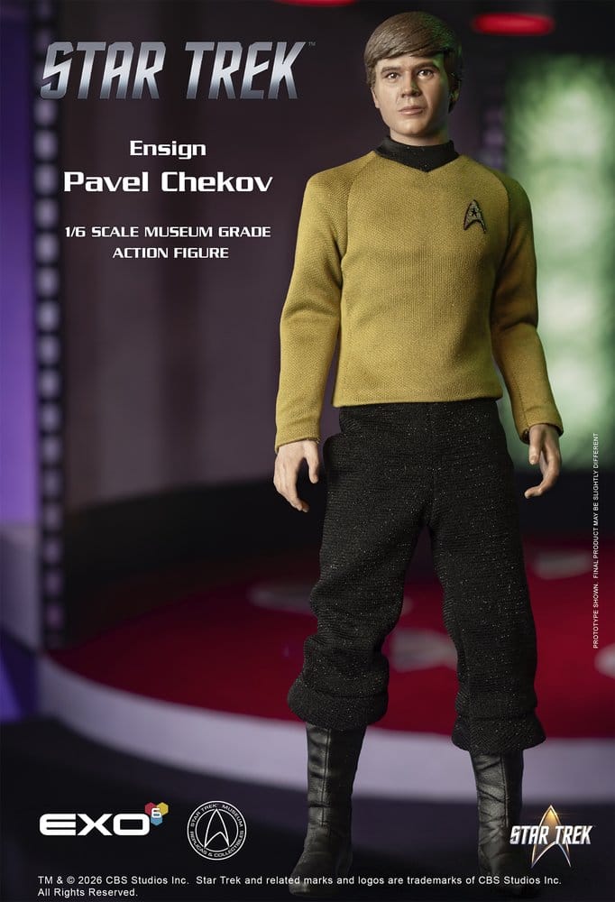 Star Trek: La série originale figurine 1/6 Ensign Pavel Chekov 30 cm