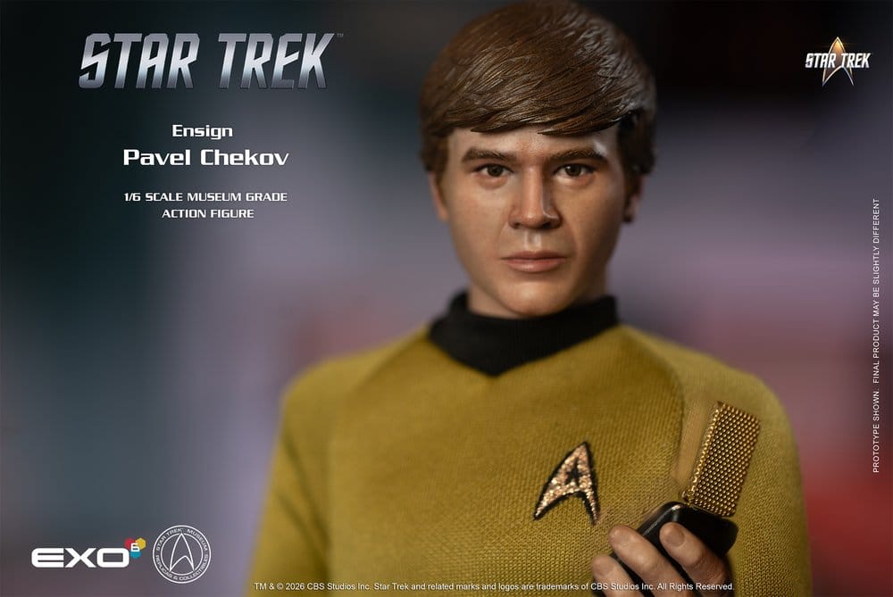Star Trek: La série originale figurine 1/6 Ensign Pavel Chekov 30 cm
