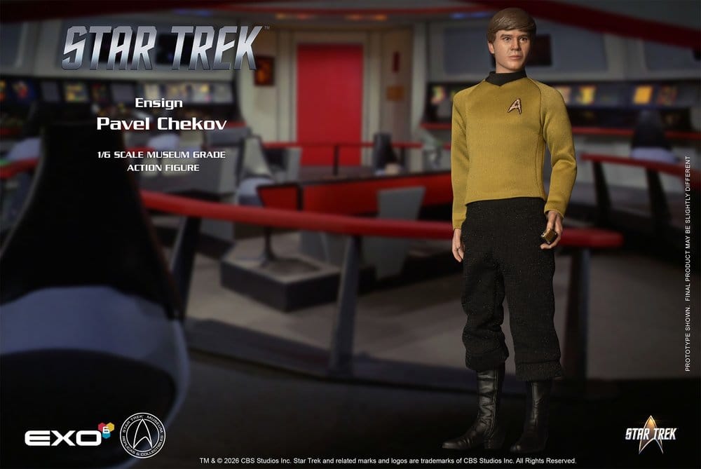 Star Trek: La série originale figurine 1/6 Ensign Pavel Chekov 30 cm