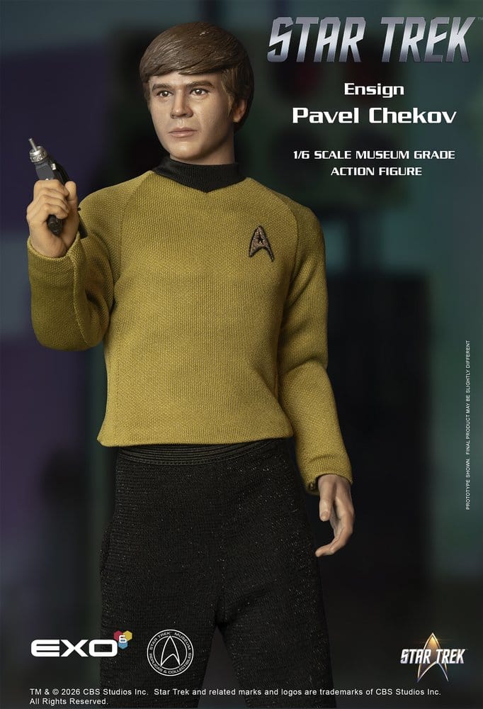 Star Trek: La série originale figurine 1/6 Ensign Pavel Chekov 30 cm