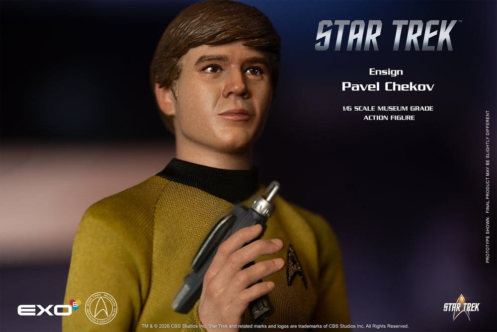 Star Trek: La série originale figurine 1/6 Ensign Pavel Chekov 30 cm