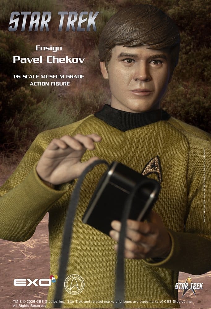 Star Trek: La série originale figurine 1/6 Ensign Pavel Chekov 30 cm