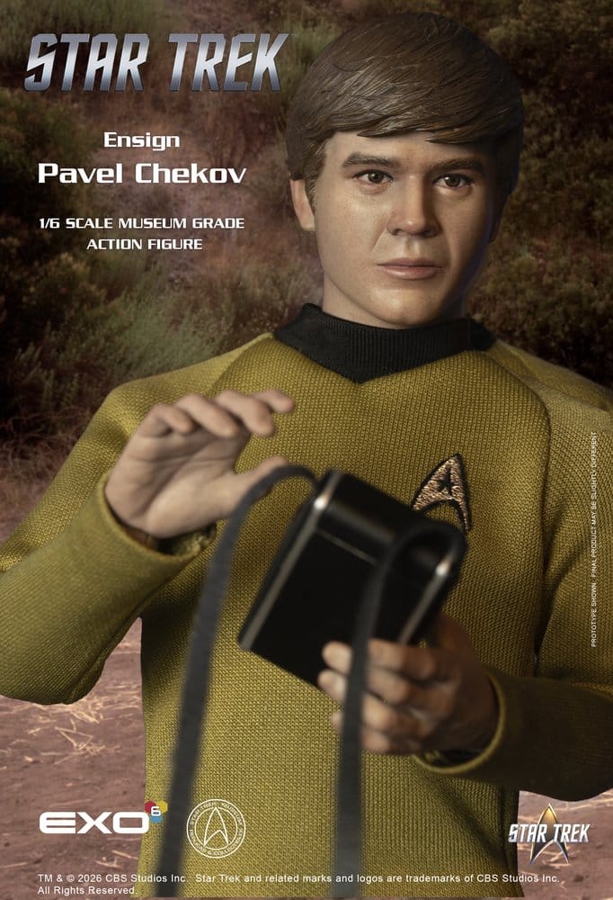 Star Trek: La série originale figurine 1/6 Ensign Pavel Chekov 30 cm