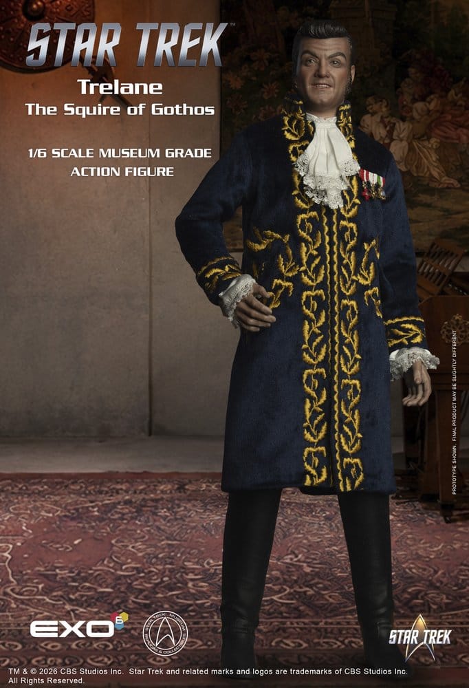 Star Trek figurine 1/6 Trelane, The Squire of Gothos 29 cm