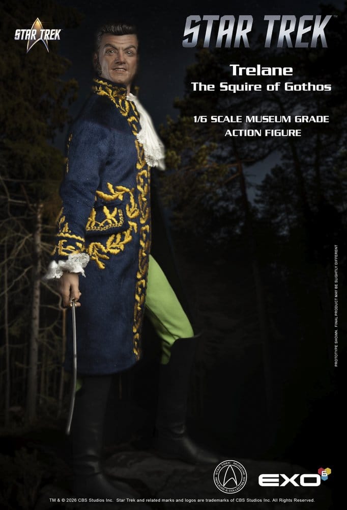 Star Trek figurine 1/6 Trelane, The Squire of Gothos 29 cm
