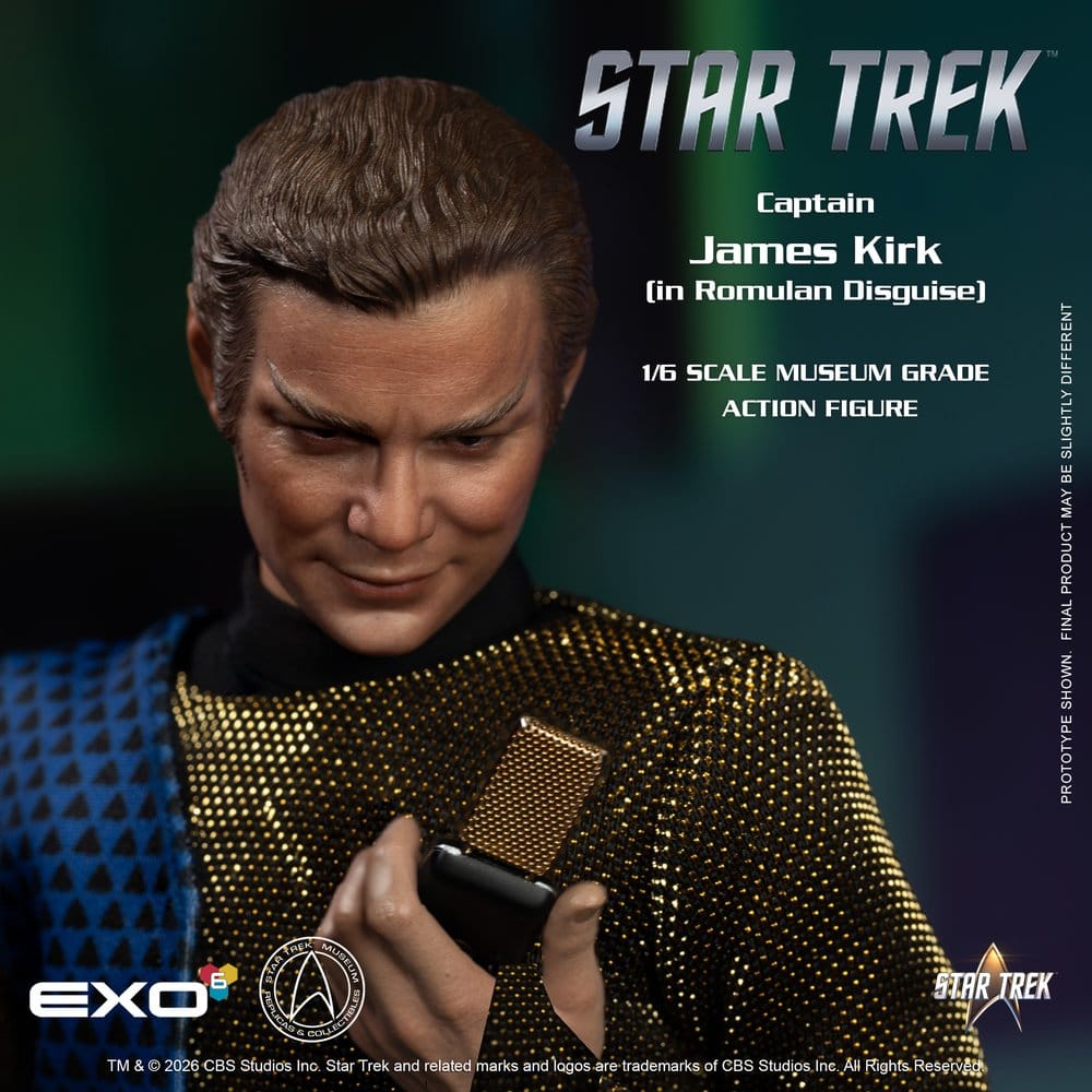 Star Trek figurine 1/6 Captain James T. Kirk (Romulan Disguise) 29 cm